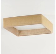 Brilagi - Lampa sufitowa LED VELVET SQUARE LED/24W/230V brązowa