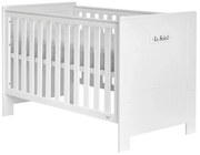 Łóżeczko tapczanik MARSYLIA 140x70 białe PINIO