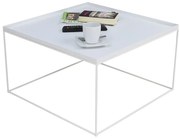 Biały kwadratowy stolik kawowy R7-Z14