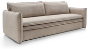 Sofa rozkładana LUNA SLIM beżowa PIASKI Meble