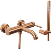 Bateria wannowa Rea Lungo Miedź Szczotkowana