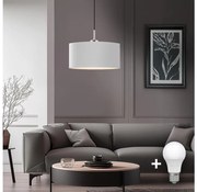 Eglo - LED Lampa wisząca TUNJA 1xE27/60W/230V biała
