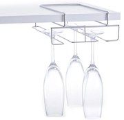 Wieszak na kieliszki, do zawieszenia pod półką