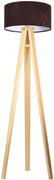 Lampa stojąca HOME 40 brązowa/biała/sosna BPS KONCEPT