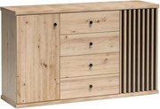 Komoda KOLI C-4, dąb artisan