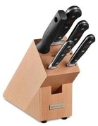 Wüsthof - Zestaw noży kuchennych w bloku CLASSIC, 6 szt., buk/beżowy
