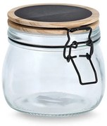 Szklany słoik z hermetycznym zamknięciem