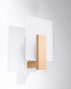 Kinkiet LAPPO naturalne drewno SOLLUX  LIGHTING