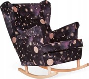 Fotel Uszak bujany pokój dziecinny GWIAZDKI niebo