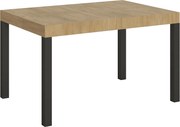Stół rozkładany 140/224x80cm Everyday dąb naturalny nogi antracytowe