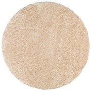 Jasnobeżowy dywan Universal Aqua Liso, ø 100 cm