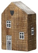 Dekoracja Snow House 12cm natural