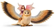 Schleich Bayala 70789 Wróżka na lecącej sowie