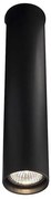 Shilo 1111 - Plafon ARIDA 1xGU10/15W/230V 30 cm czarny