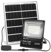 Aigostar - LED regulowany reflektor solarny 200W/3,2V IP66 + DO