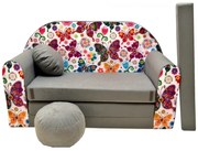 Kanapa/sofka Dla Dziecka, Piankowa Rozkładana 160cm - A33