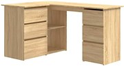 Biurko narożne w kolorze dębu sonoma G3-T88