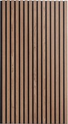 Panely Akustyczne z Drewnianych Płotek SucceBuy 120 x 60 cm, Współczesna Dekoracja Sienna, Brzoza