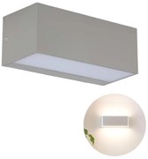 LED zewnętrzna lampa ścienna LED/12W/230V 6400K IP65