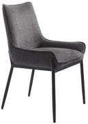 Ciemnoszare krzesło Calgary – Unique Furniture