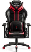 Krzesło dla graczy Diablo X-Ray King Size czarno-czerwony