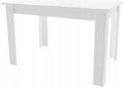 Biały minimalistyczny stół do jadalni E1-P22