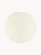 Okrągły ręcznie tuftowany dywan z wełny Aaron