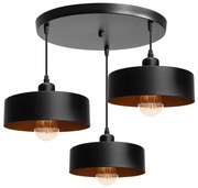 Lampa Wisząca APP1334-3CP Black Gold