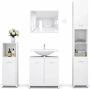 Zestaw 4-częściowy mebli łazienkowych N5-C12