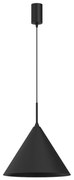 Żyrandol na lince CAPITAL 1xGX53/15W/230V śr. 32 cm czarny