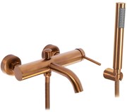 Bateria wannowa REA SPOT Miedź Szczotkowana