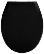 WENKO 23443100 - deska sedesowa KOS 44x37 cm czarna