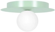Zielona designerska lampa sufitowa kapelusz - A678 F6-P08