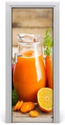 Naklejka na drzwi samoprzylepna Owocowy sok