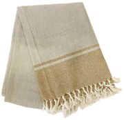 Beżowy bawełniany obrus Tiseco Home Studio, 250x150 cm