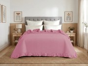 Narzuta na łóżko MONTEGO, różowa Rozmiar: 170 x 210 cm