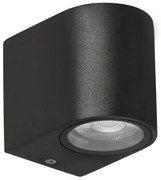 Czarny loftowy kinkiet zewnętrzy - D170 P7-Z34