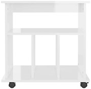 Biały kontener biurkowy z połyskiem M9-H35