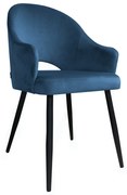 Krzesło JENISEJ VELVET ciemno niebieskie ATOS