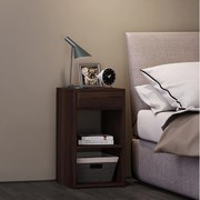 Drewniany stół nocny Sledo szuflada Maxi