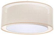 Kremowa nowoczesna duża lampa wisząca 4X S436 G1-E28