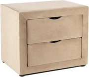 Szafka nocna ET-002 VELVET beżowa SIGNAL