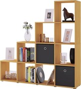 Drewniane schody Półka 10 przedziałów Napoli