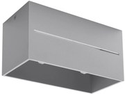 Szary prostokątny plafon LED - EX510 N2-M39