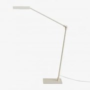 Lampa Stołowa Led Z Żelaza Valtyn Biała - Sklum