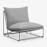 Moduł Centralny Do Modułowej Sofy Ogrodowej Amaro Grey - Sklum