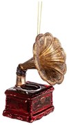 Ozdoba świąteczna wykonana ręcznie 11 cm Gramophone – Sass &amp; Belle