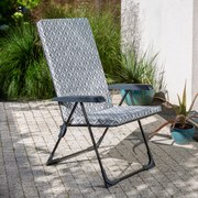 Fotel ogrodowy Barletta Black Edition H039-06PB PATIO