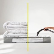 Plastikowy próżniowy pojemnik pod łóżko 105x45x15 cm – Homéa