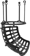 SPORTNOW Rebounder do koszykówki, regulowana wysokość, obrót 360°, Plastik, 35,6Dł x 35,6S x 75,5W cm, Czarny